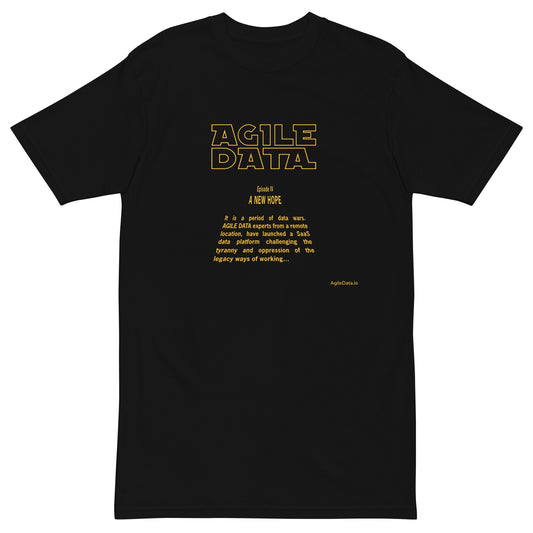 AgileData - A New Hope - Men's heavyweight tee