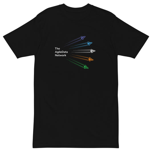 AgileData Network Jetplanes - Men’s heavyweight tee