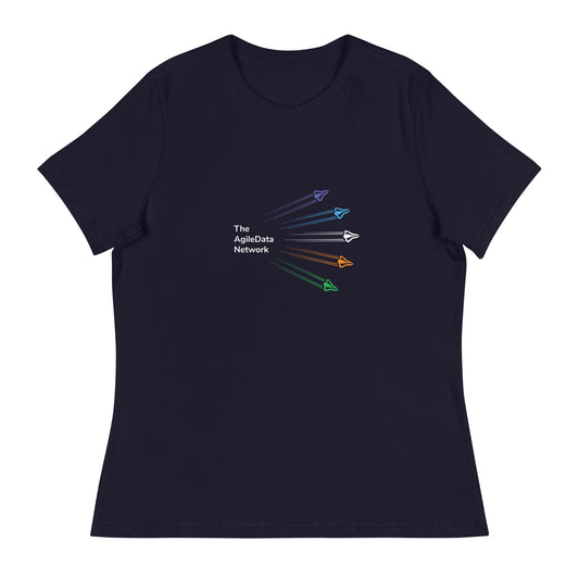 AgileData Network Jetplanes - Women's Relaxed